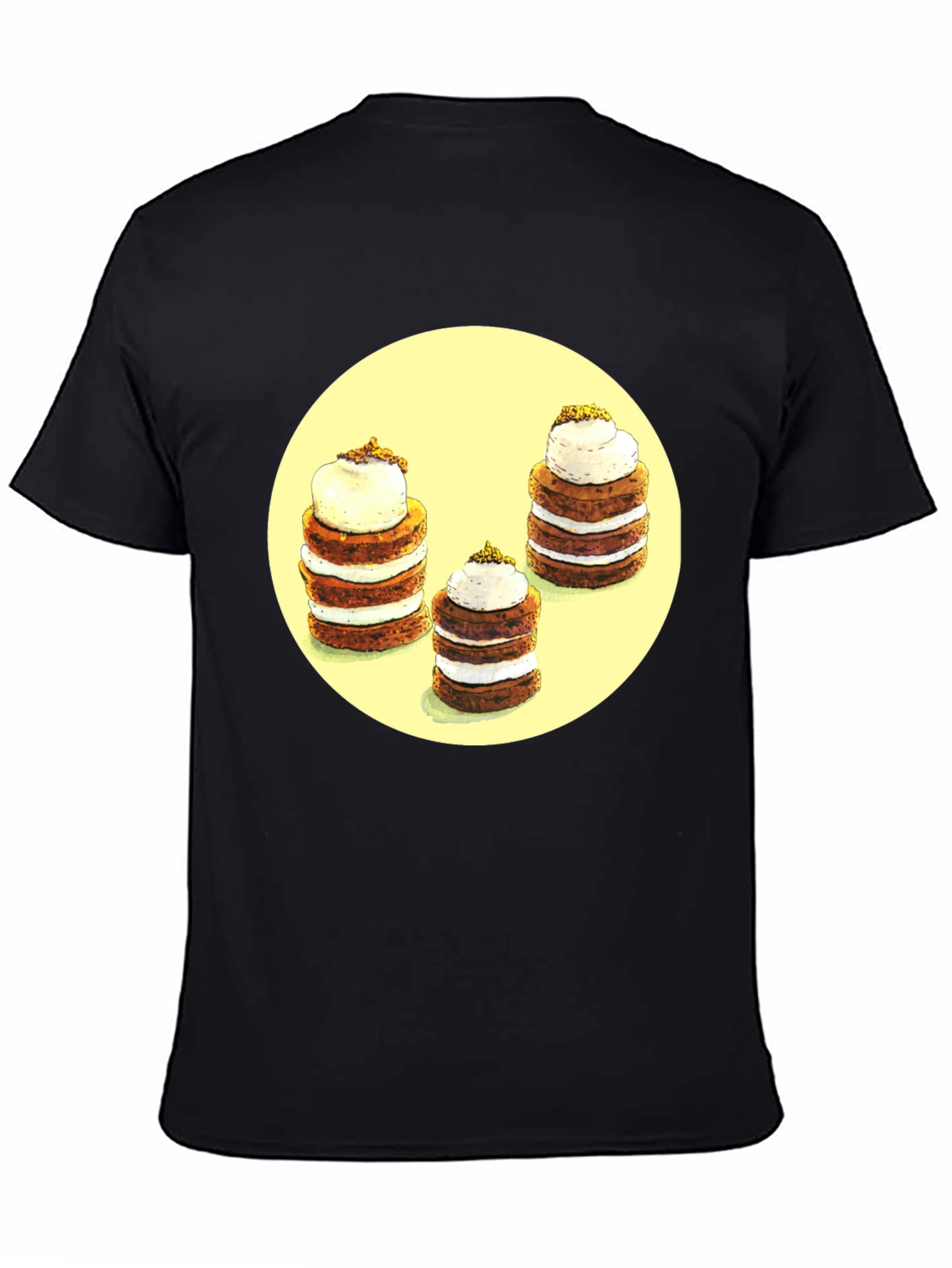 Pancake Stack Graphic Tee - Foodie Fashion