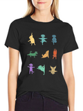Yoga Dogs Graphic T-Shirt - Funny Animal Lover Tee