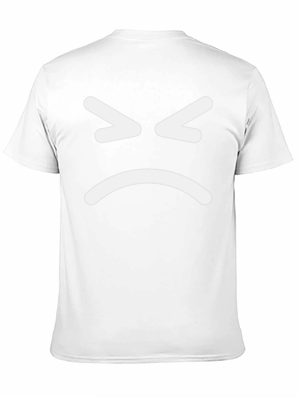 Angry Emoji Black T-Shirt - Express Yourself!