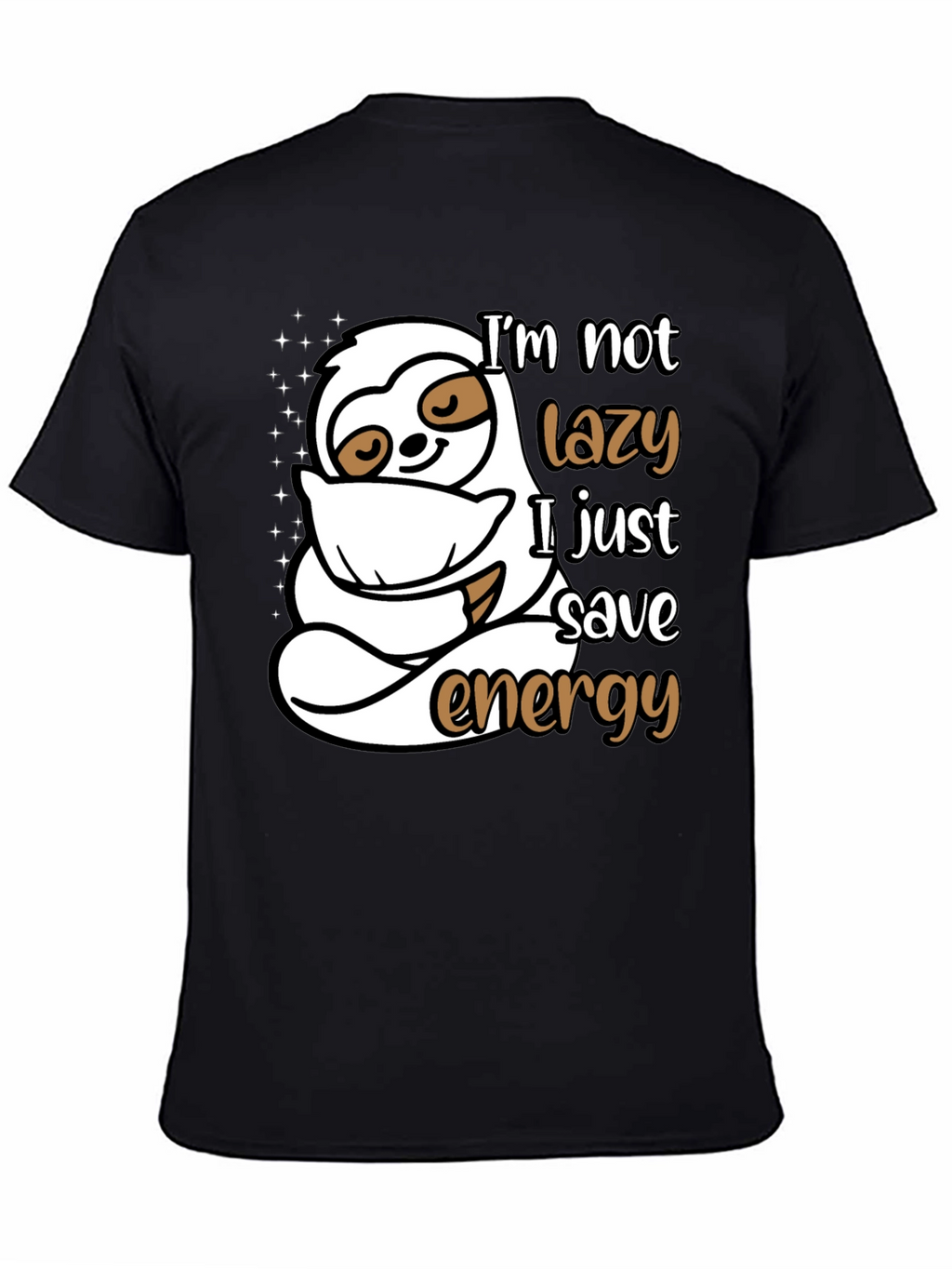 Lazy Sloth Energy Saving T-Shirt
