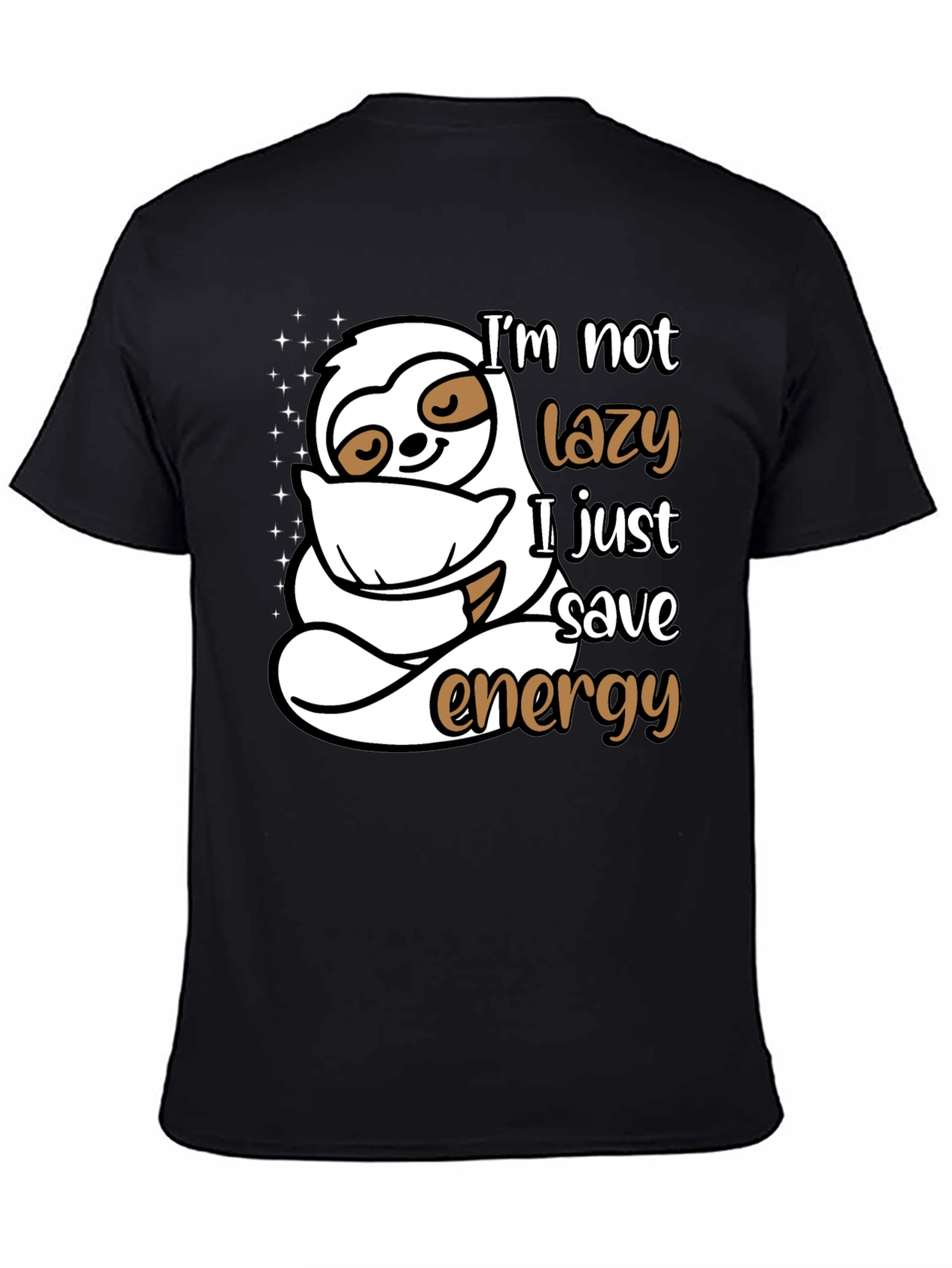 Lazy Sloth Energy Saving T-Shirt