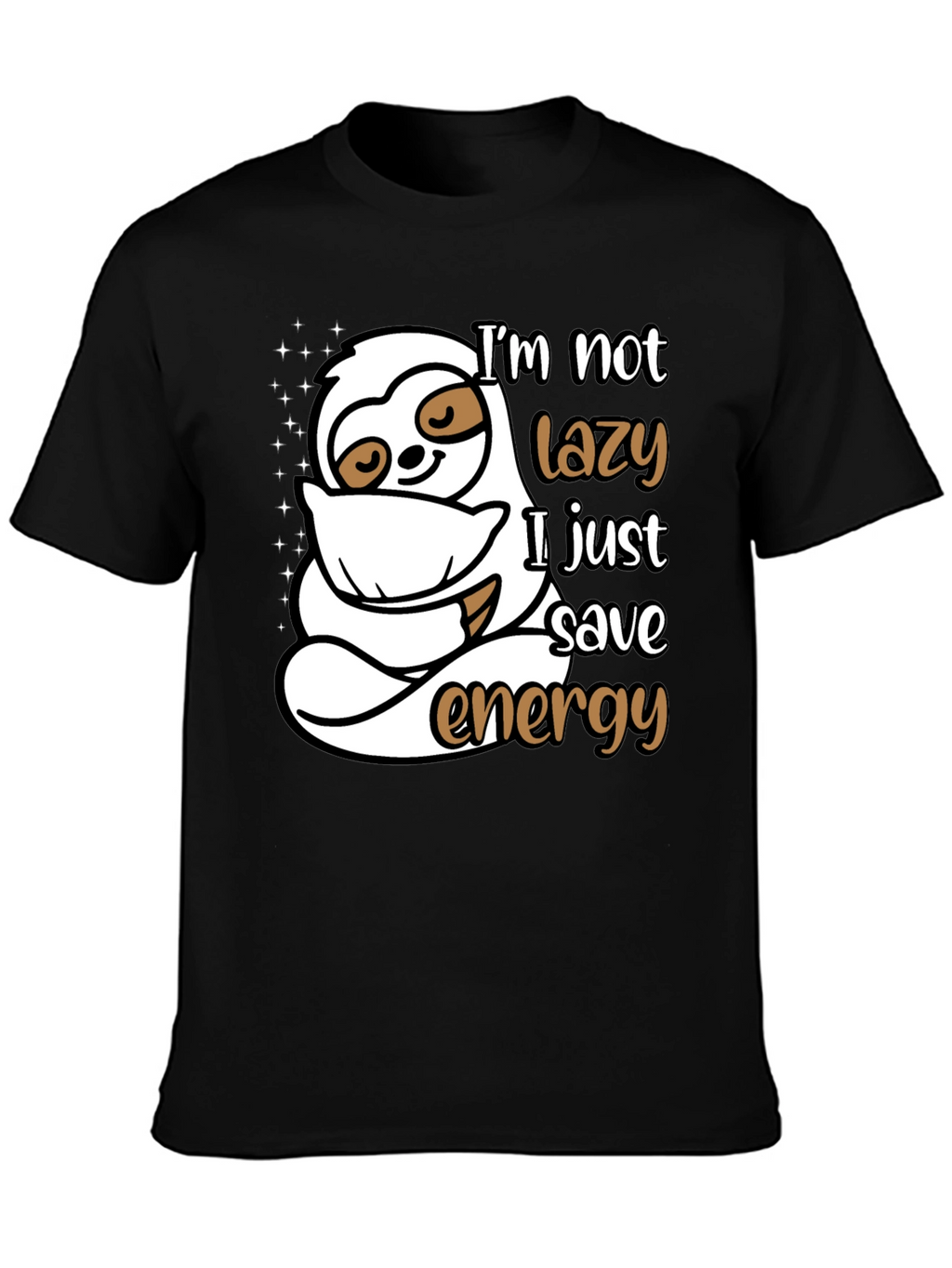 Lazy Sloth Energy Saving T-Shirt