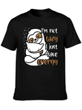 Lazy Sloth Energy Saving T-Shirt