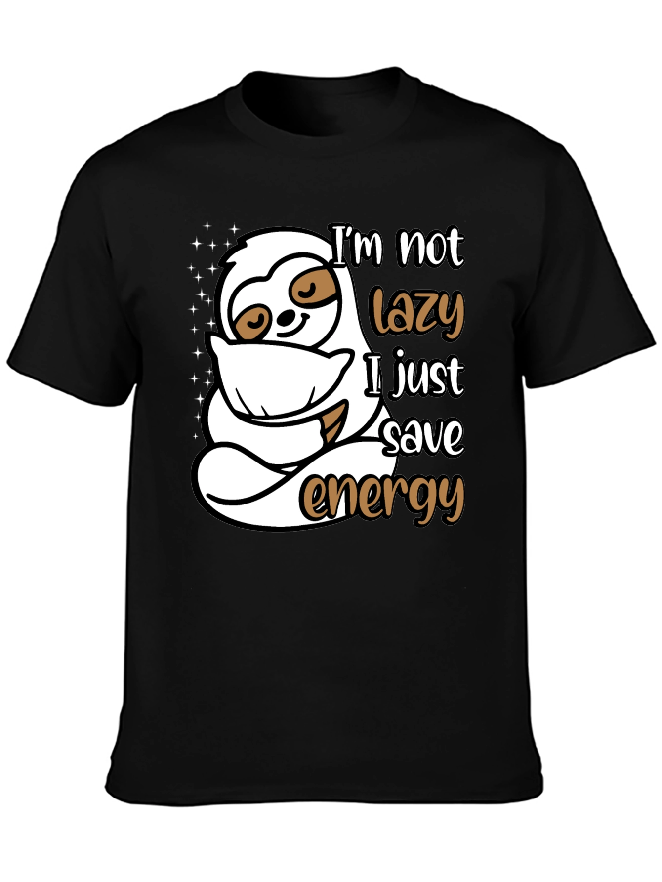 Lazy Sloth Energy Saving T-Shirt