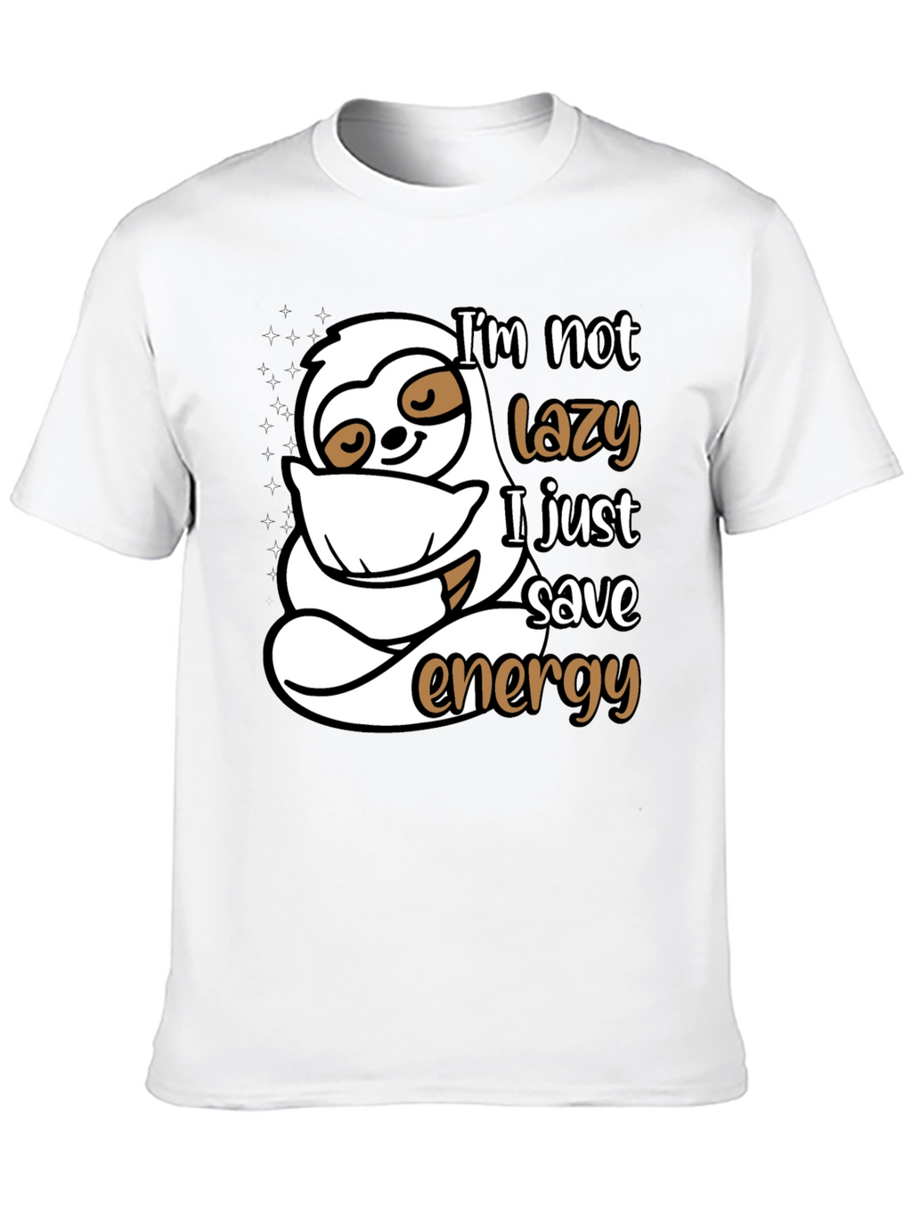 Lazy Sloth Energy Saving T-Shirt