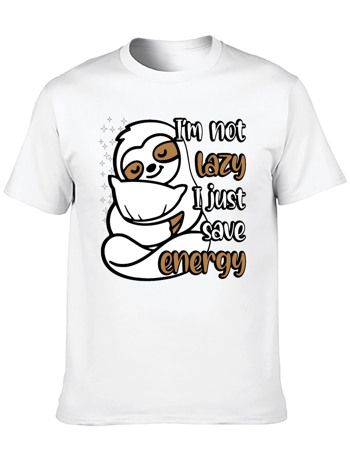 Lazy Sloth Energy Saving T-Shirt