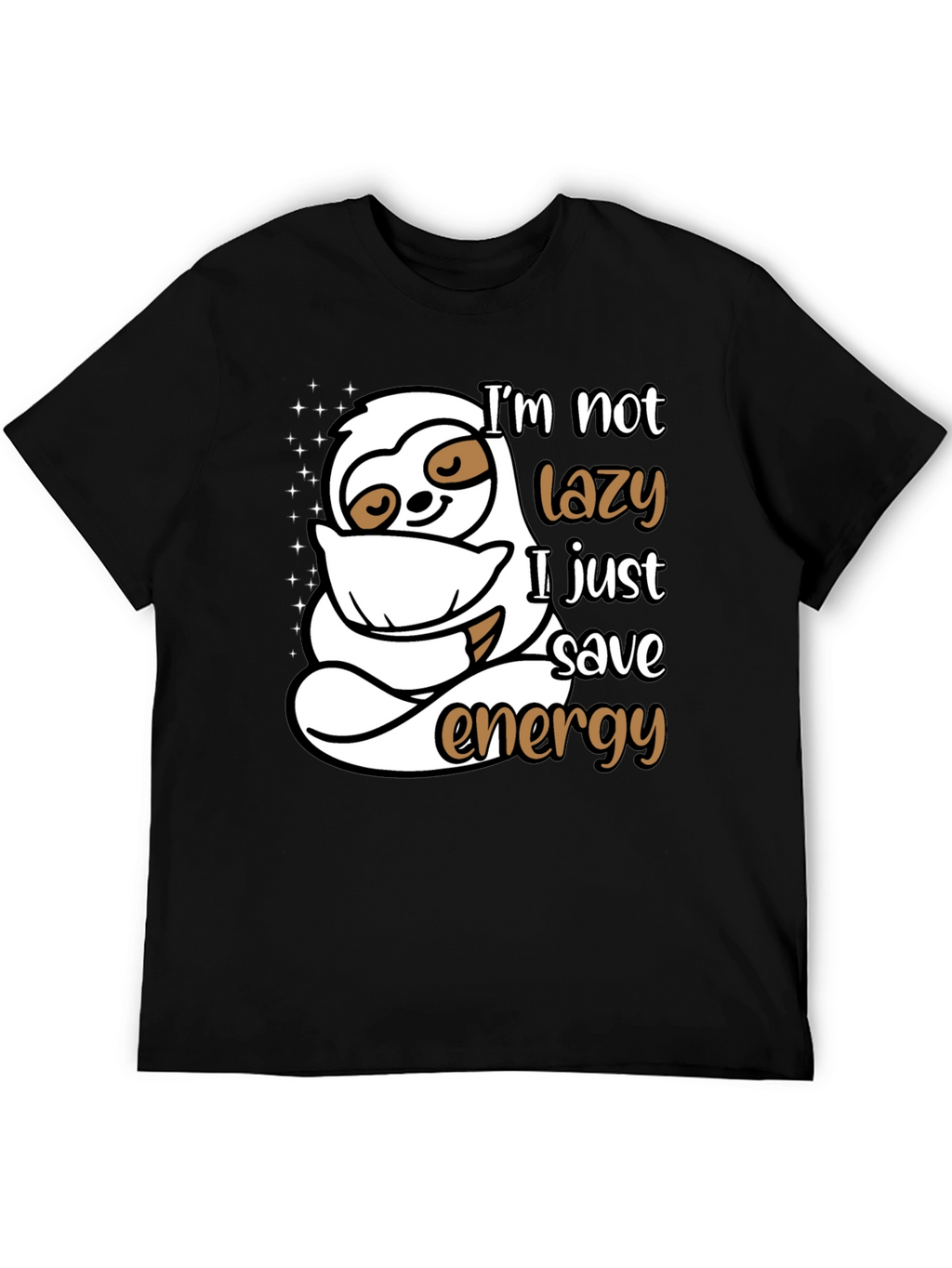 Lazy Sloth Energy Saving T-Shirt