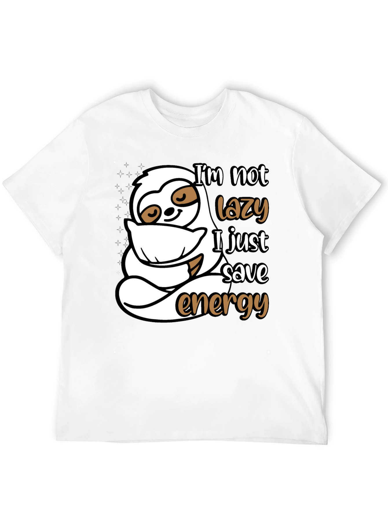 Lazy Sloth Energy Saving T-Shirt