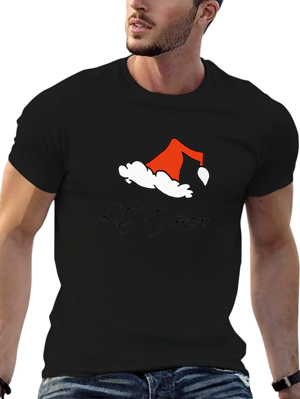Let It Snow Holiday Tee