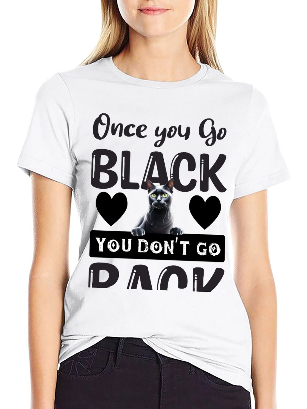 Once You Go Black Cat T-Shirt