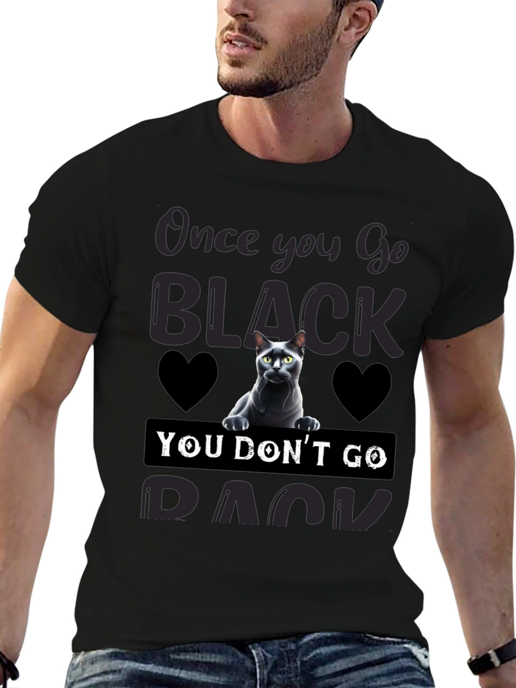 Once You Go Black Cat T-Shirt