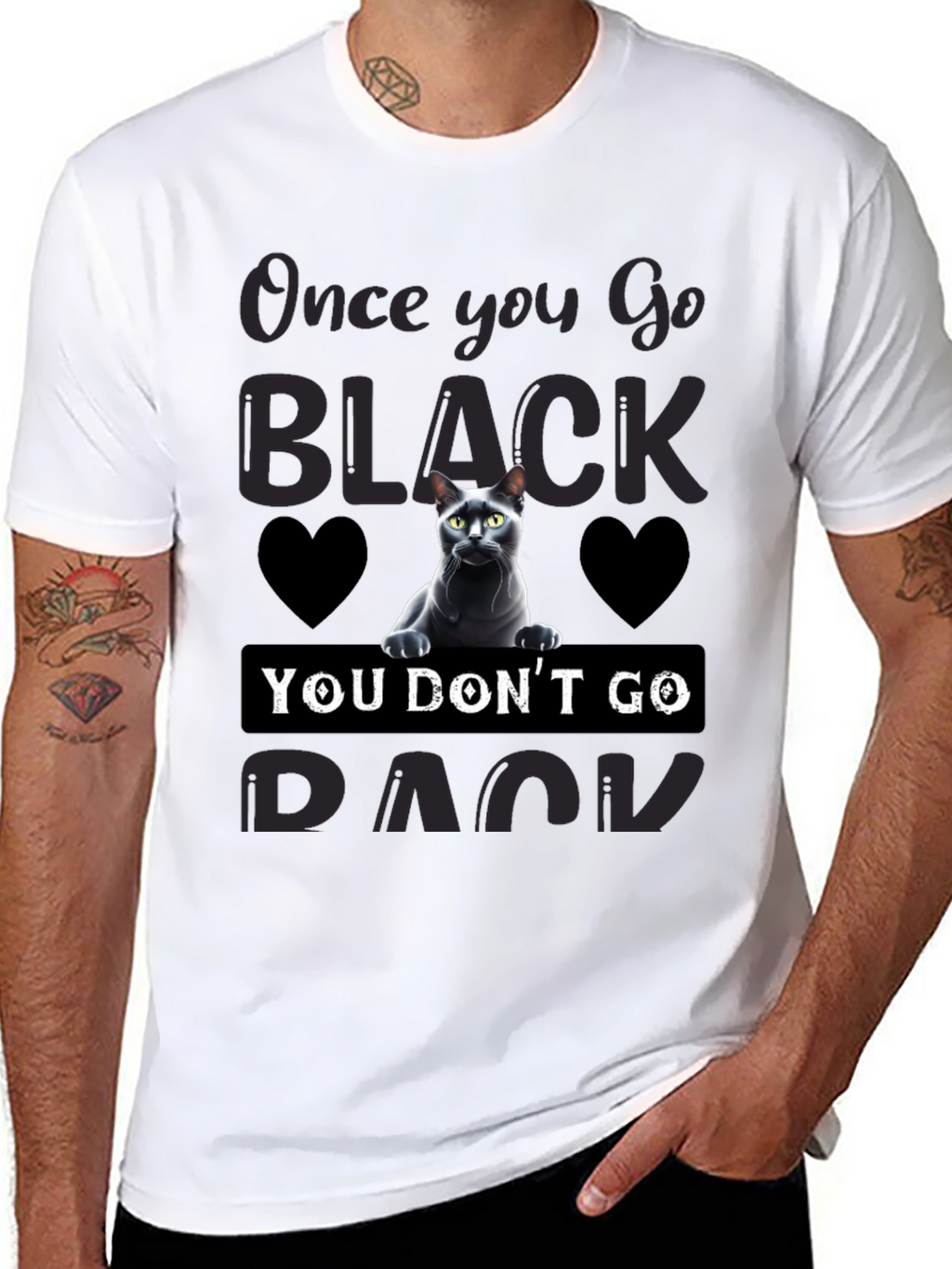 Once You Go Black Cat T-Shirt
