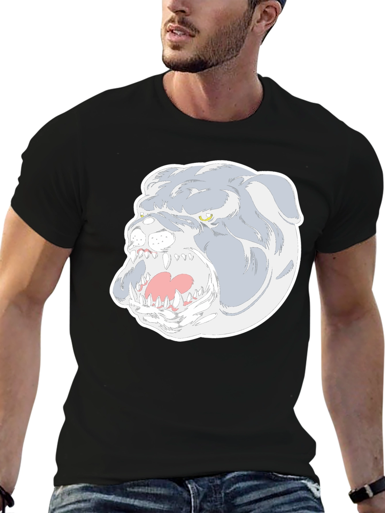 Bulldog Graphic Tee - Fierce Dog Lover Shirt