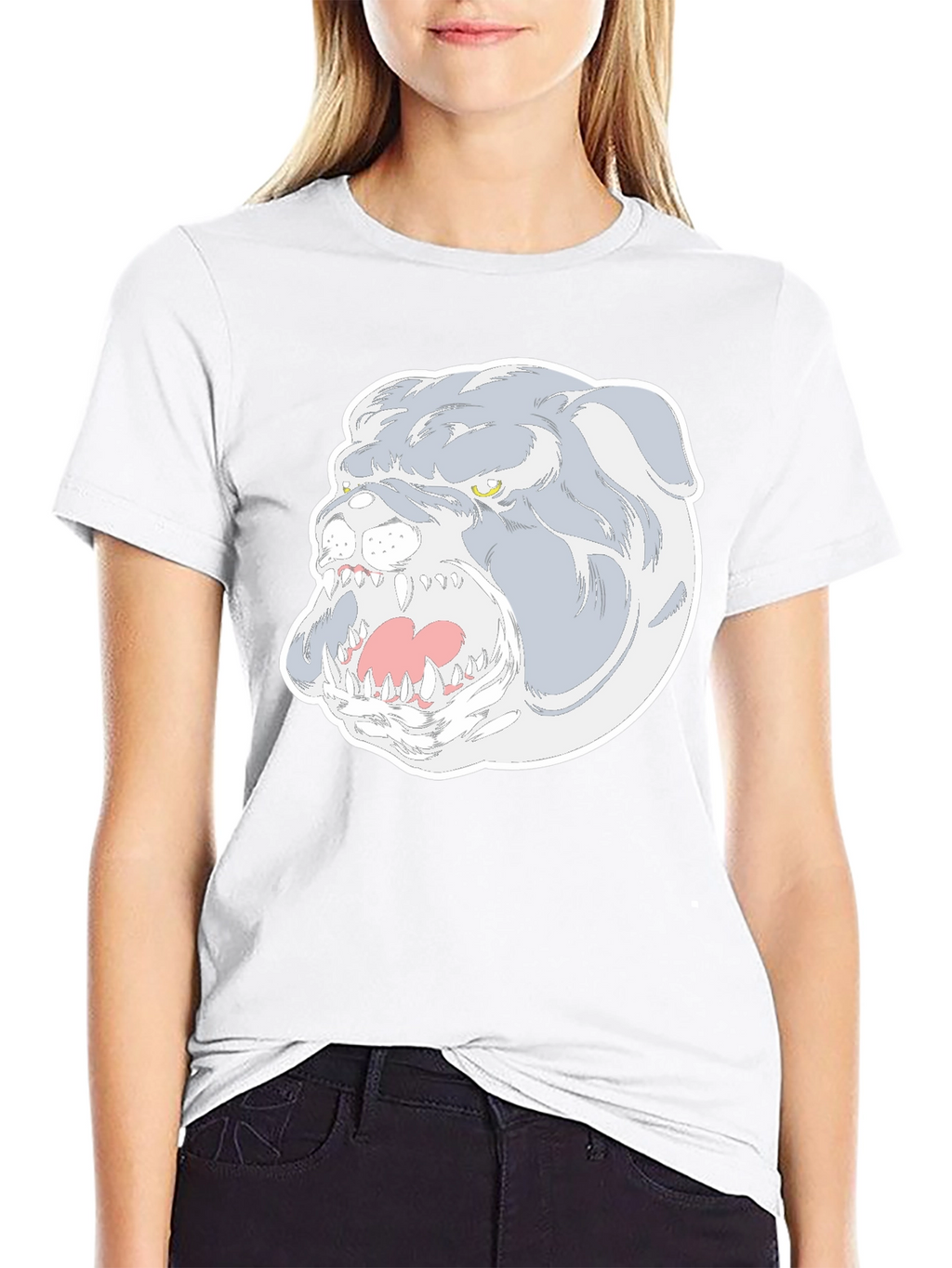 Bulldog Graphic Tee - Fierce Dog Lover Shirt