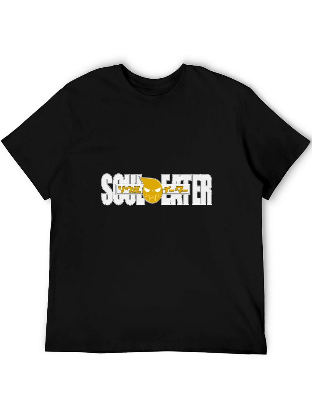 Soul Eater Anime Graphic Black T-Shirt