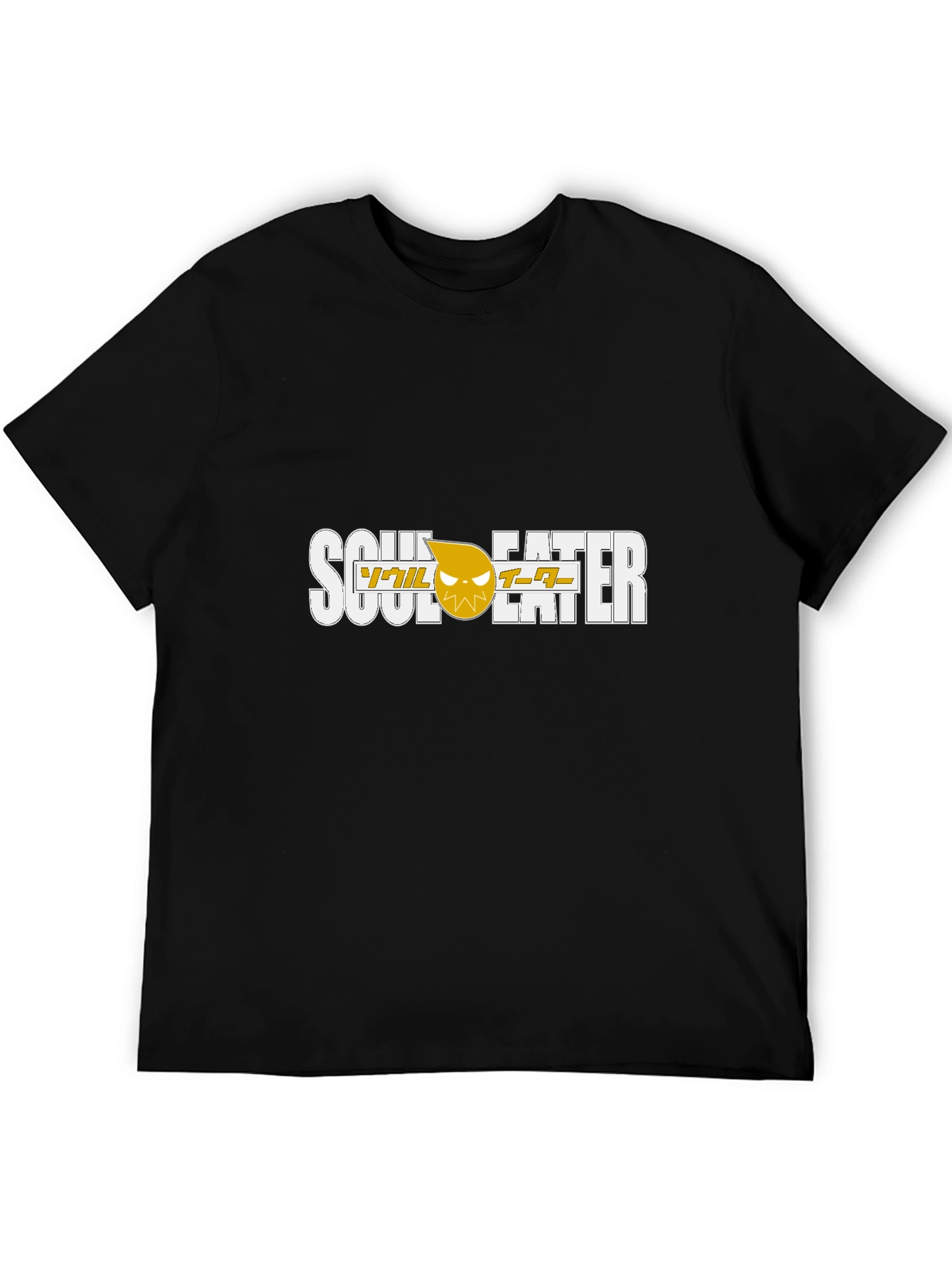 Soul Eater Anime Graphic Black T-Shirt