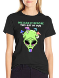 Trippy Alien Head T-Shirt