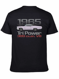 1965 Tri Power V8 Car T-Shirt