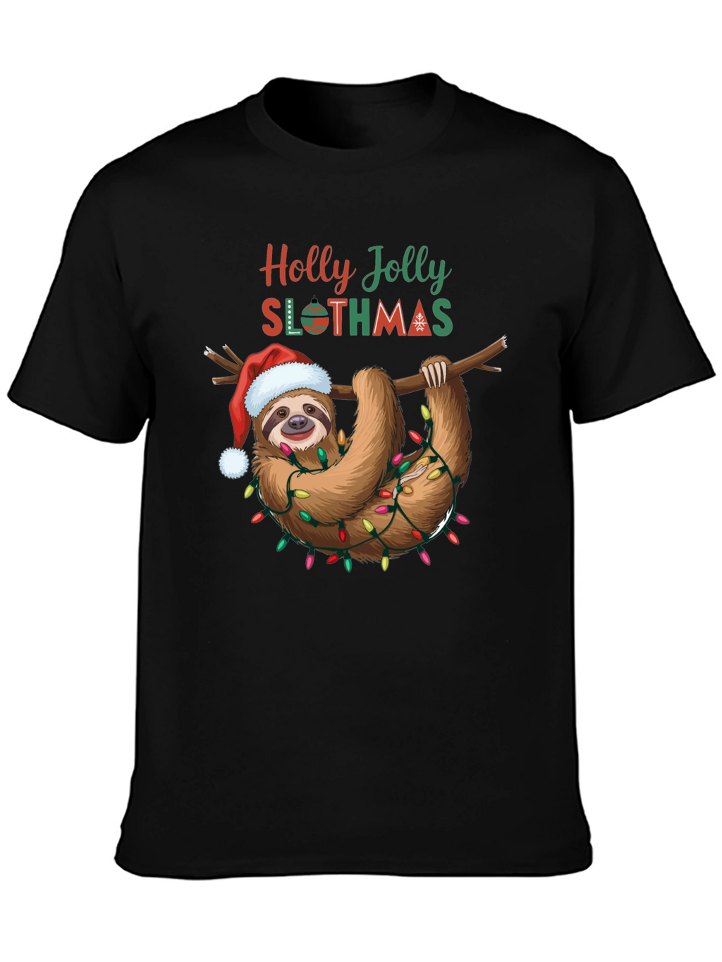 Holly Jolly Slothmas T-Shirt
