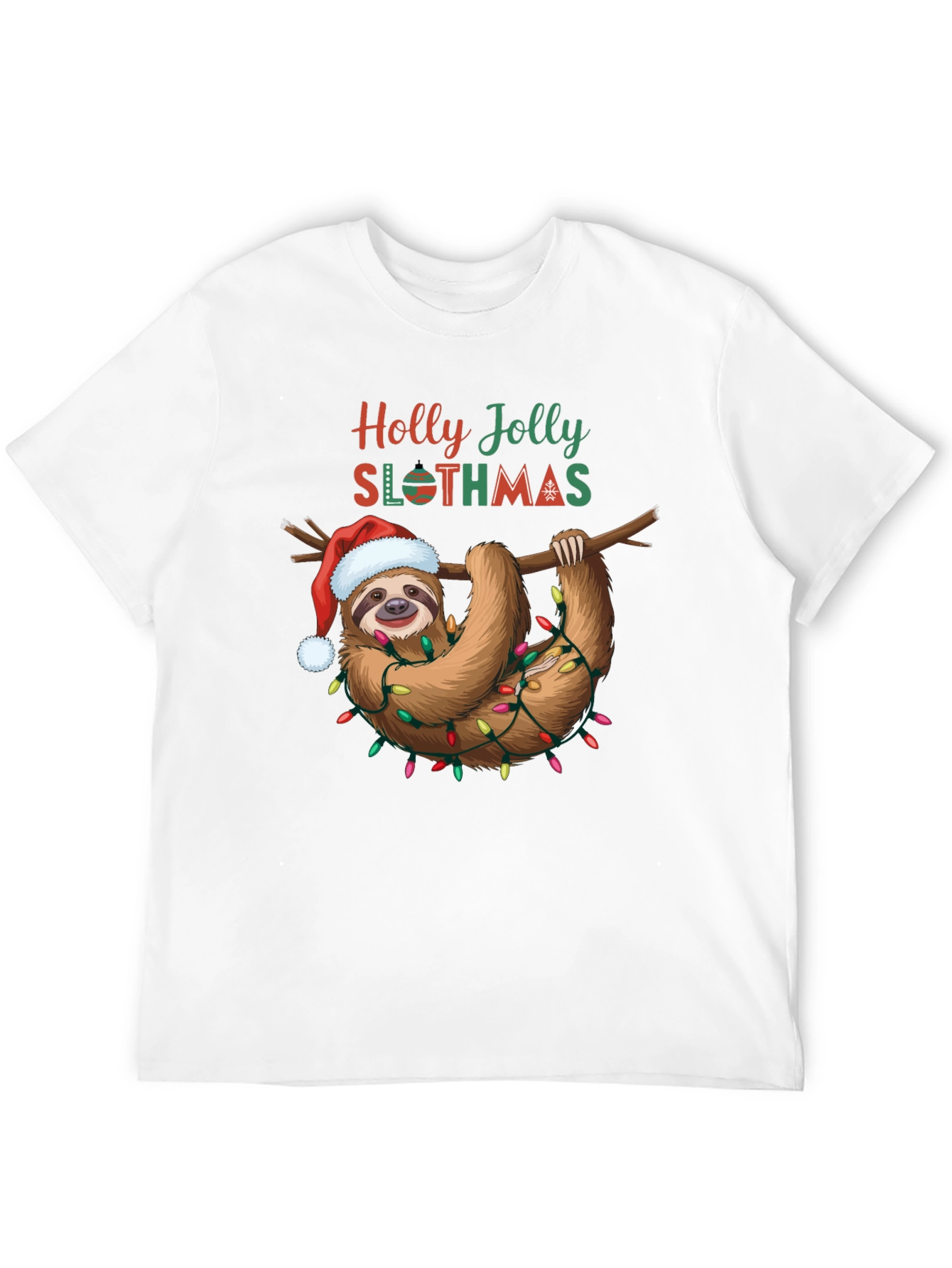 Holly Jolly Slothmas T-Shirt