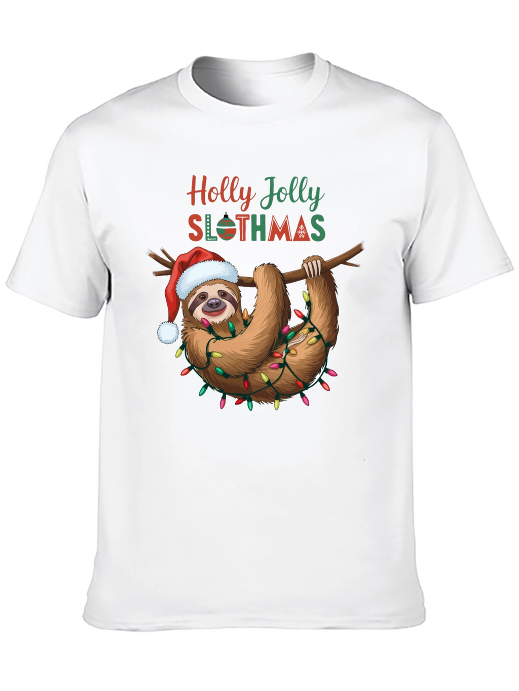 Holly Jolly Slothmas T-Shirt