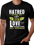 Hatred Stirs Up Conflict Graphic T-Shirt