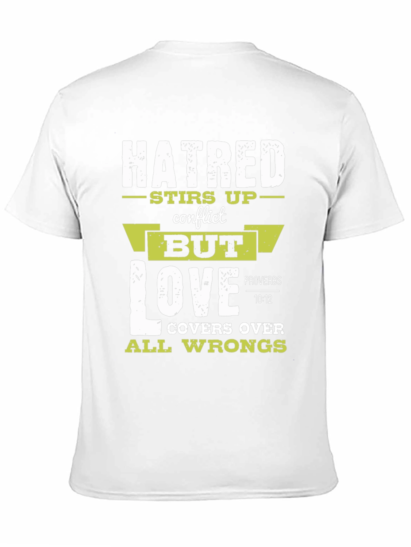 Hatred Stirs Up Conflict Graphic T-Shirt