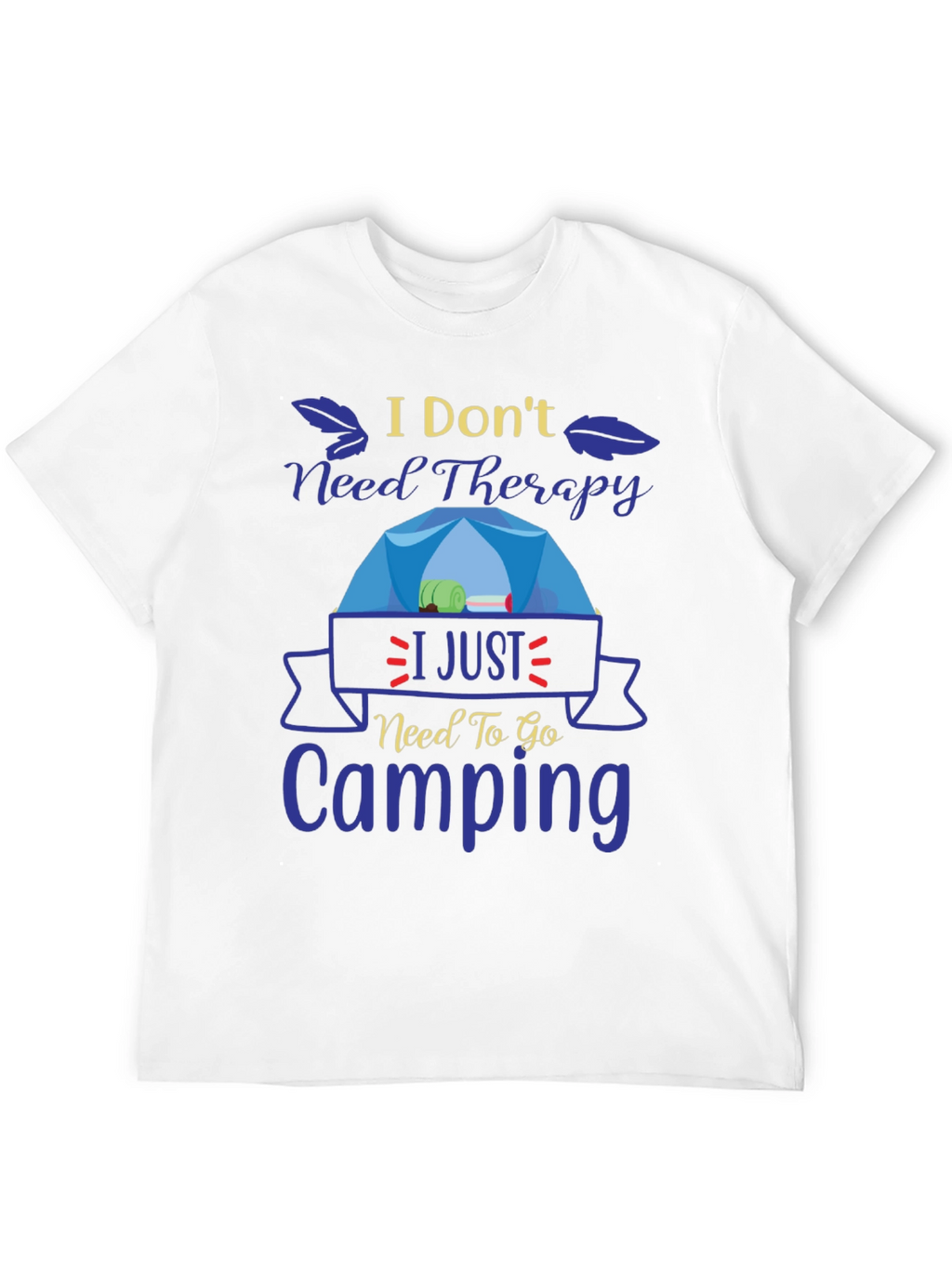 Camping Therapy T-Shirt: Nature Lover Tee