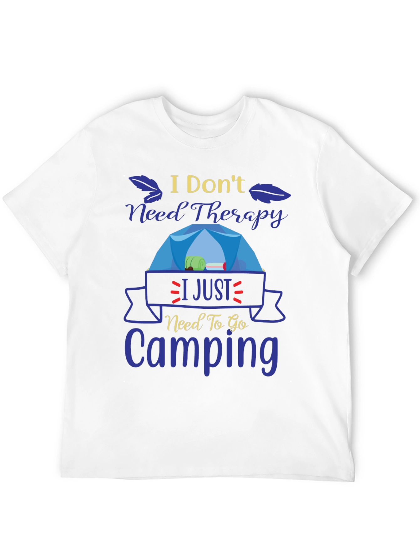 Camping Therapy T-Shirt: Nature Lover Tee