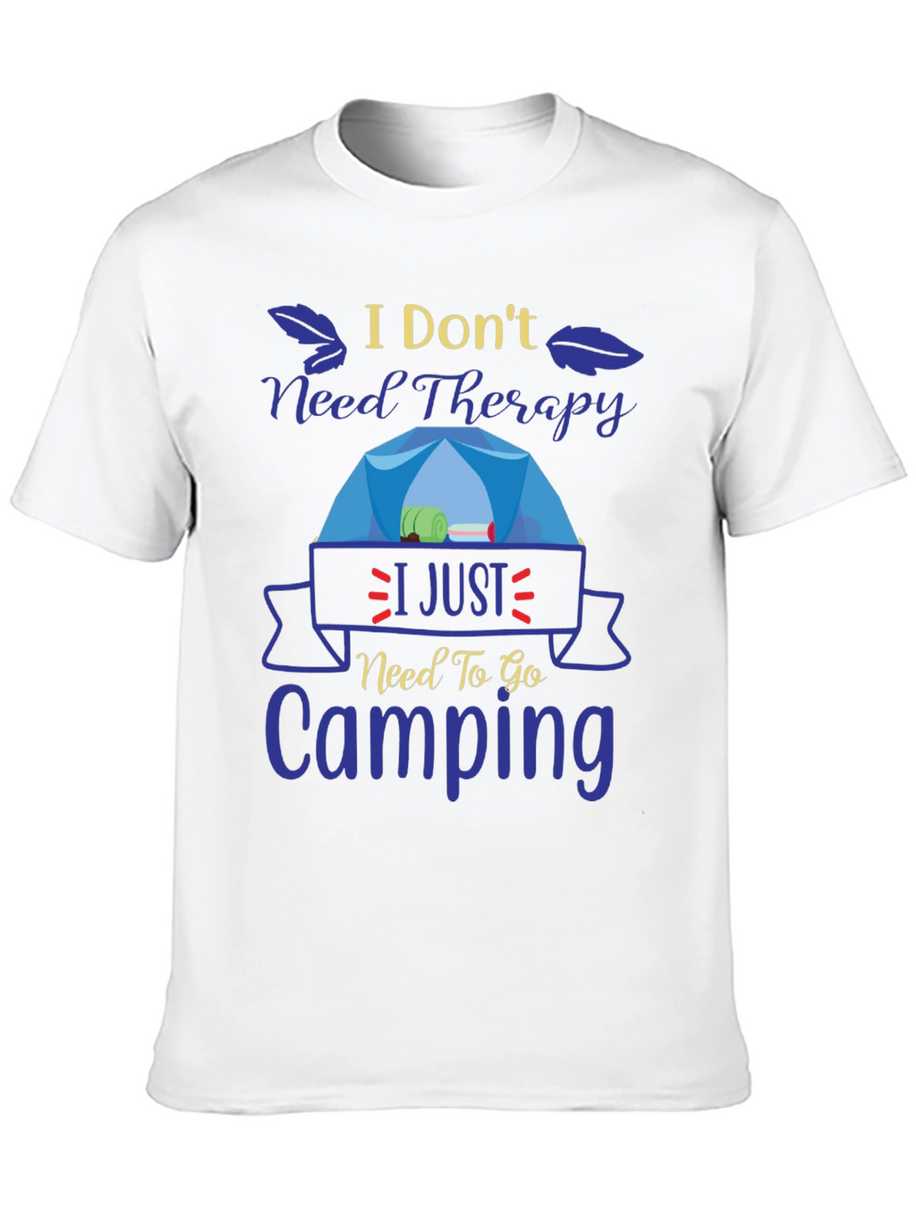 Camping Therapy T-Shirt: Nature Lover Tee