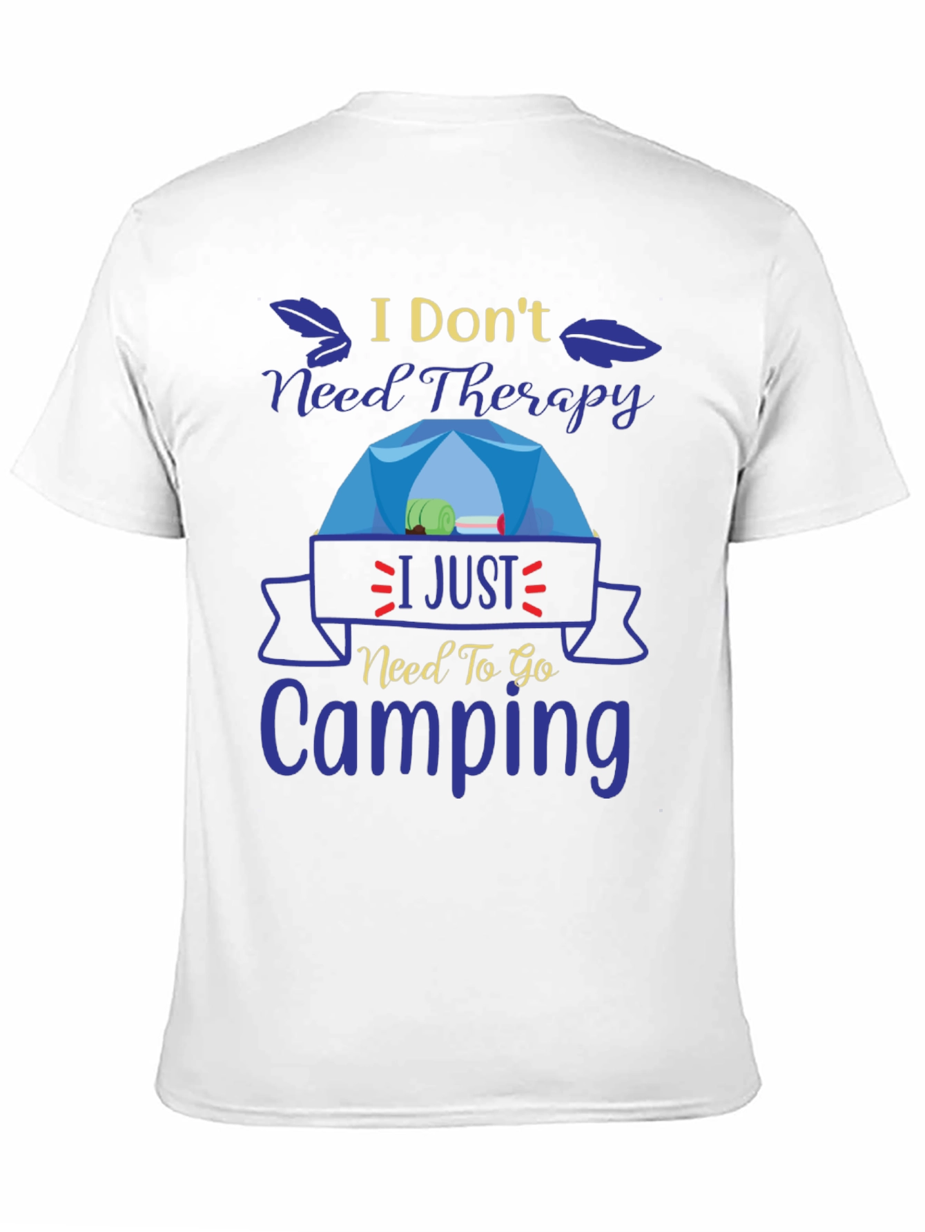 Camping Therapy T-Shirt: Nature Lover Tee