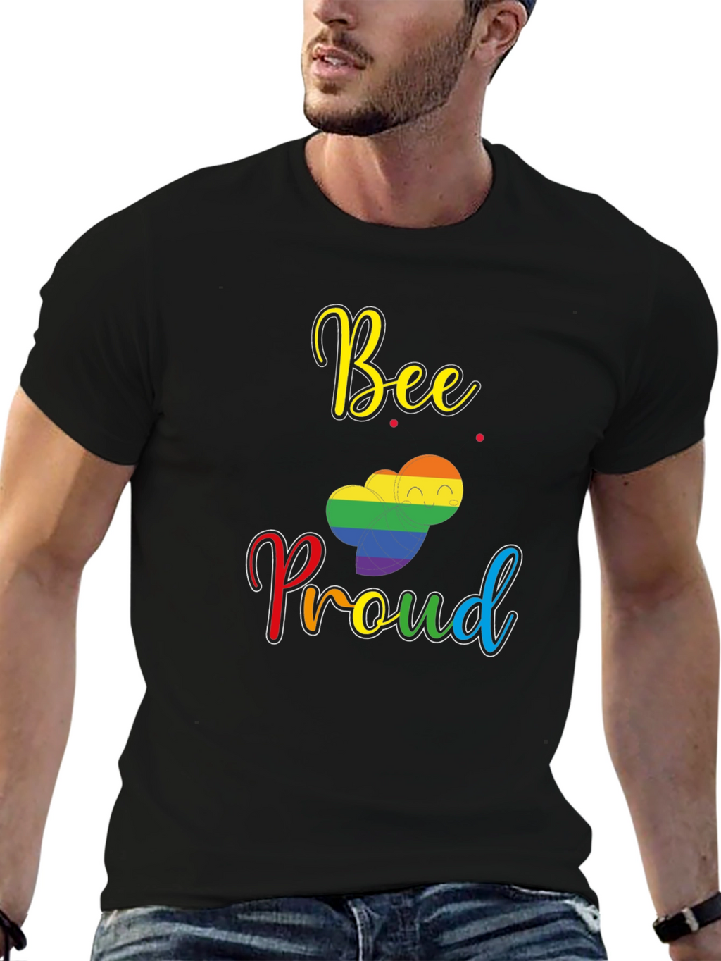 Bee Proud LGBTQ+ Pride T-Shirt