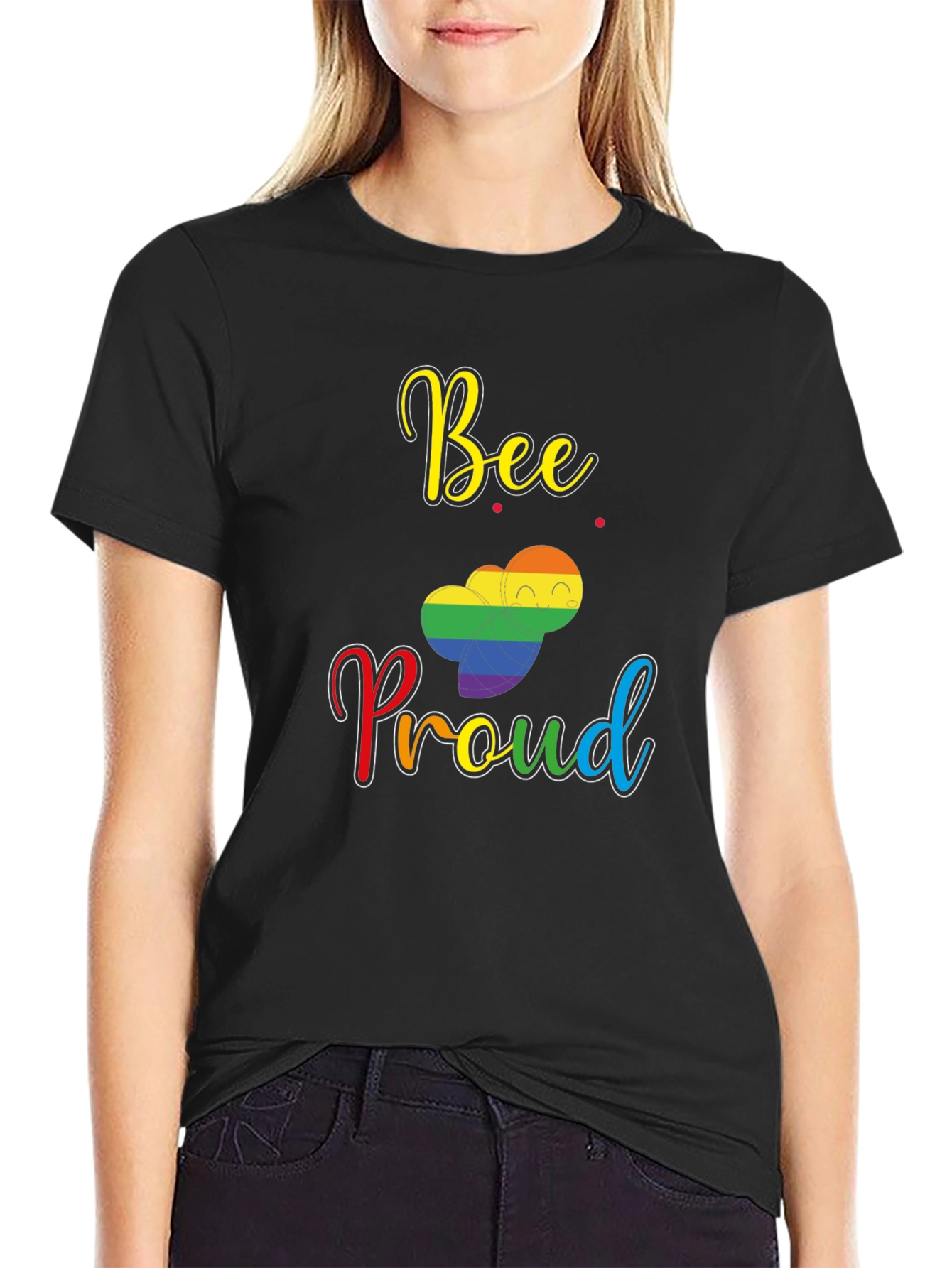 Bee Proud LGBTQ+ Pride T-Shirt