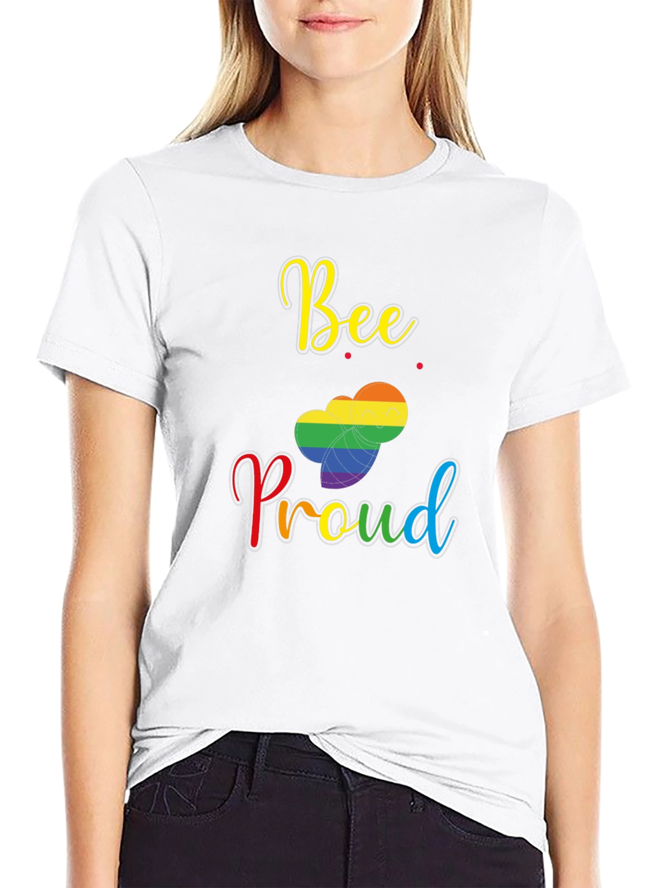Bee Proud LGBTQ+ Pride T-Shirt