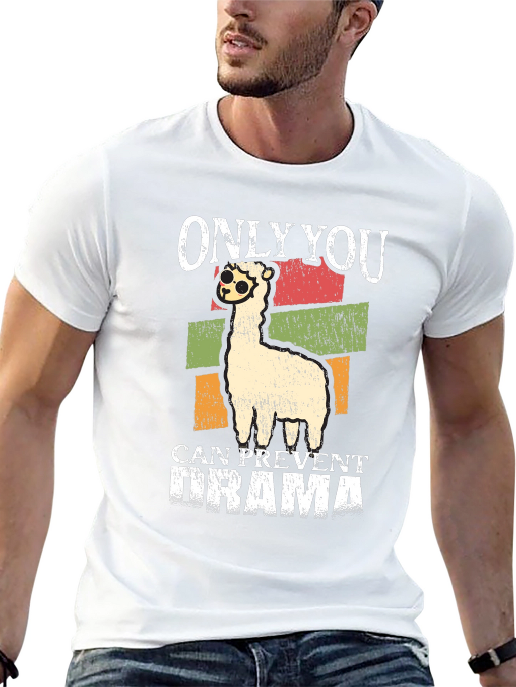 Only You Can Prevent Drama Llama T-Shirt