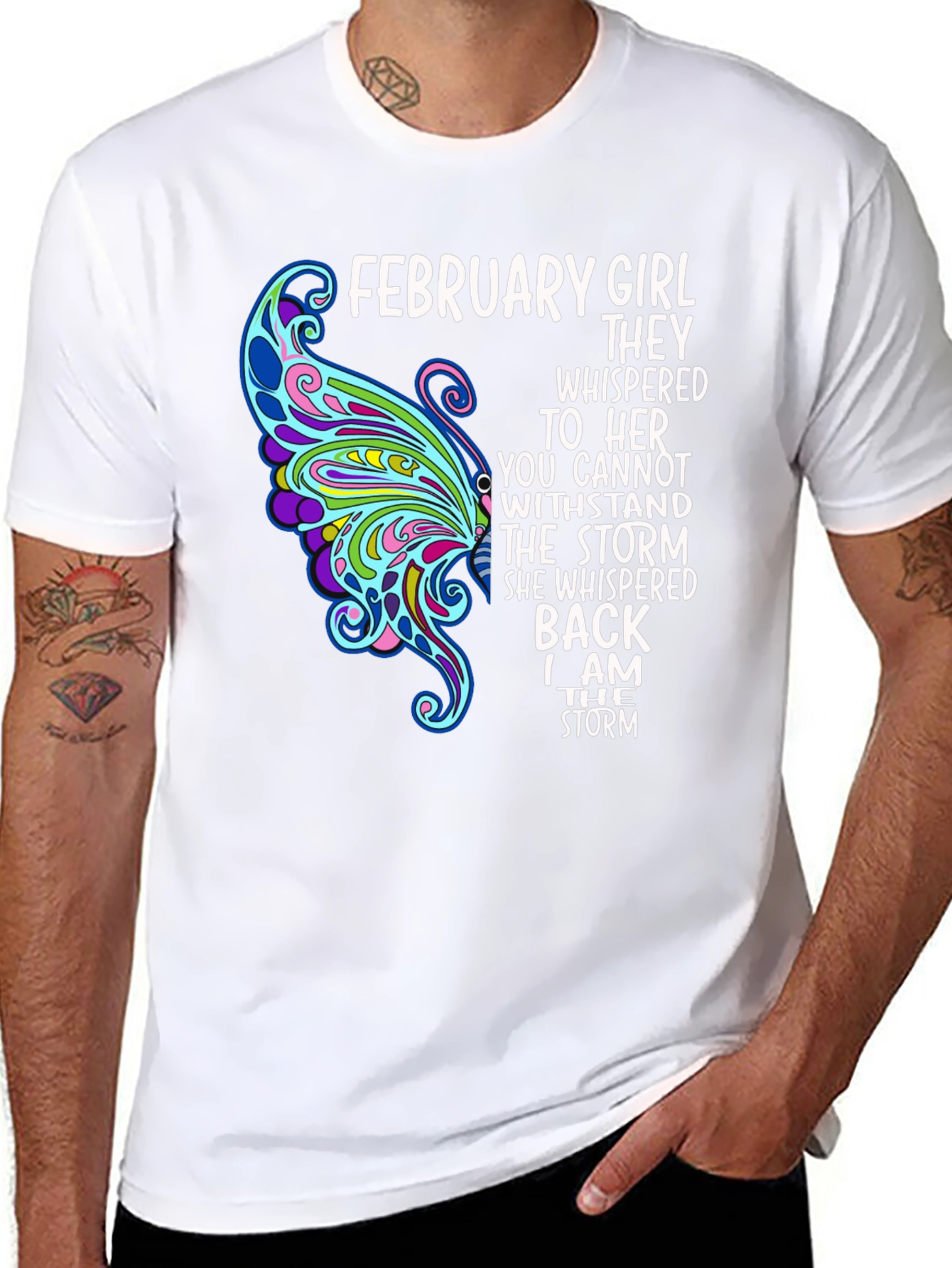 February Girl Storm T-Shirt