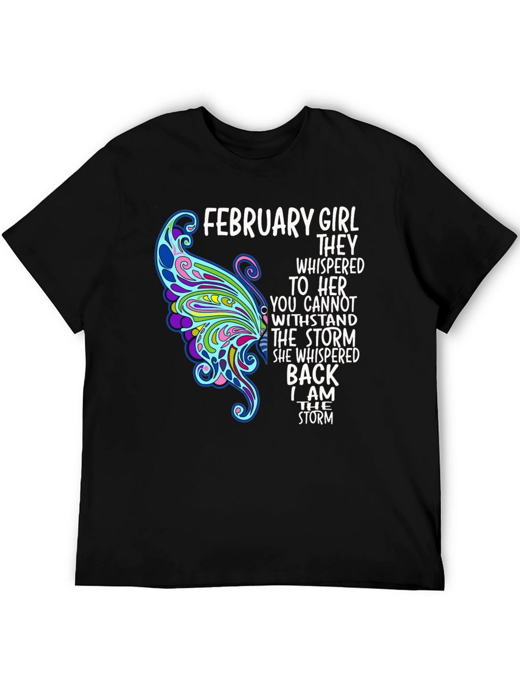 February Girl Storm T-Shirt