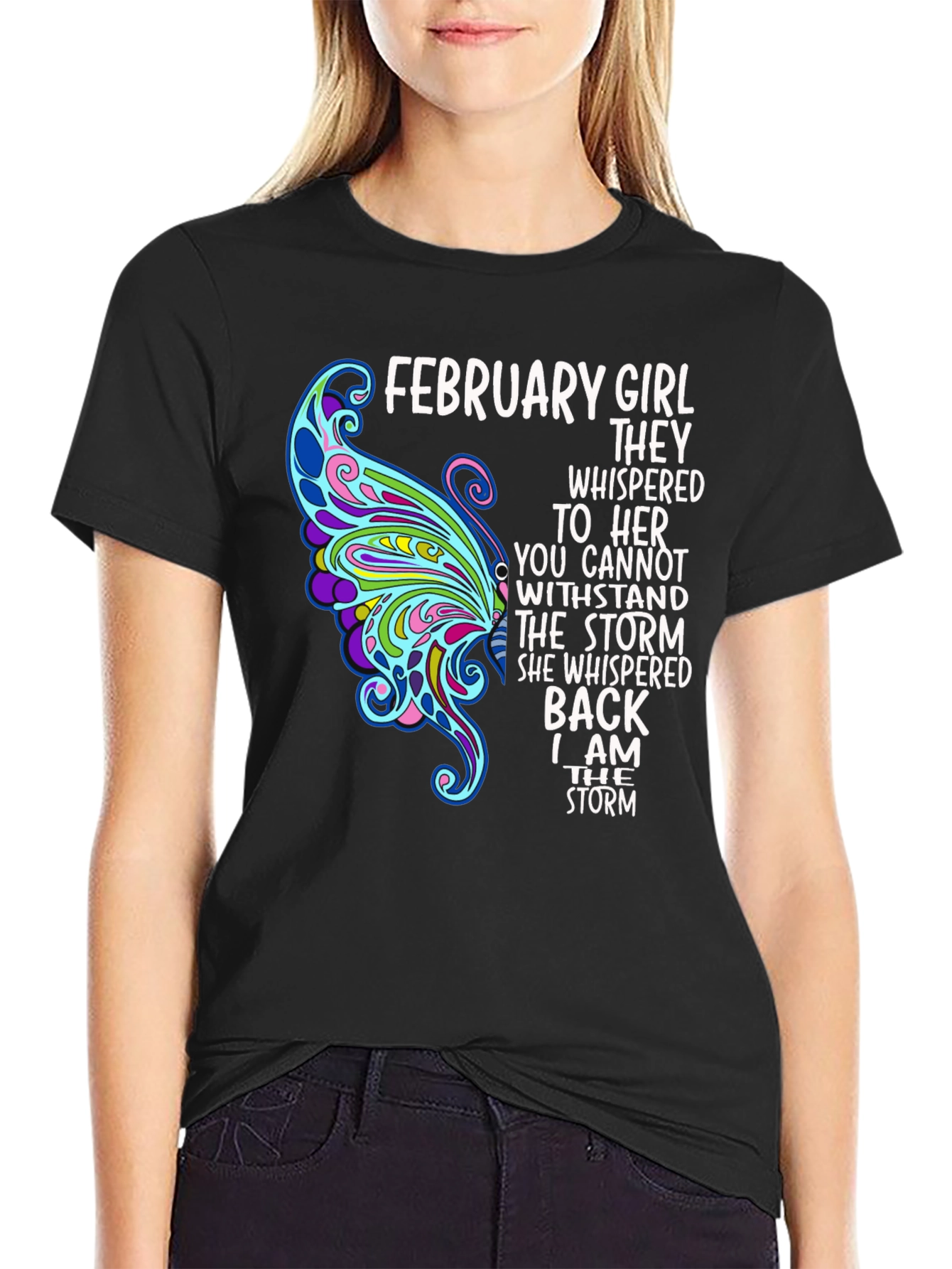February Girl Storm T-Shirt
