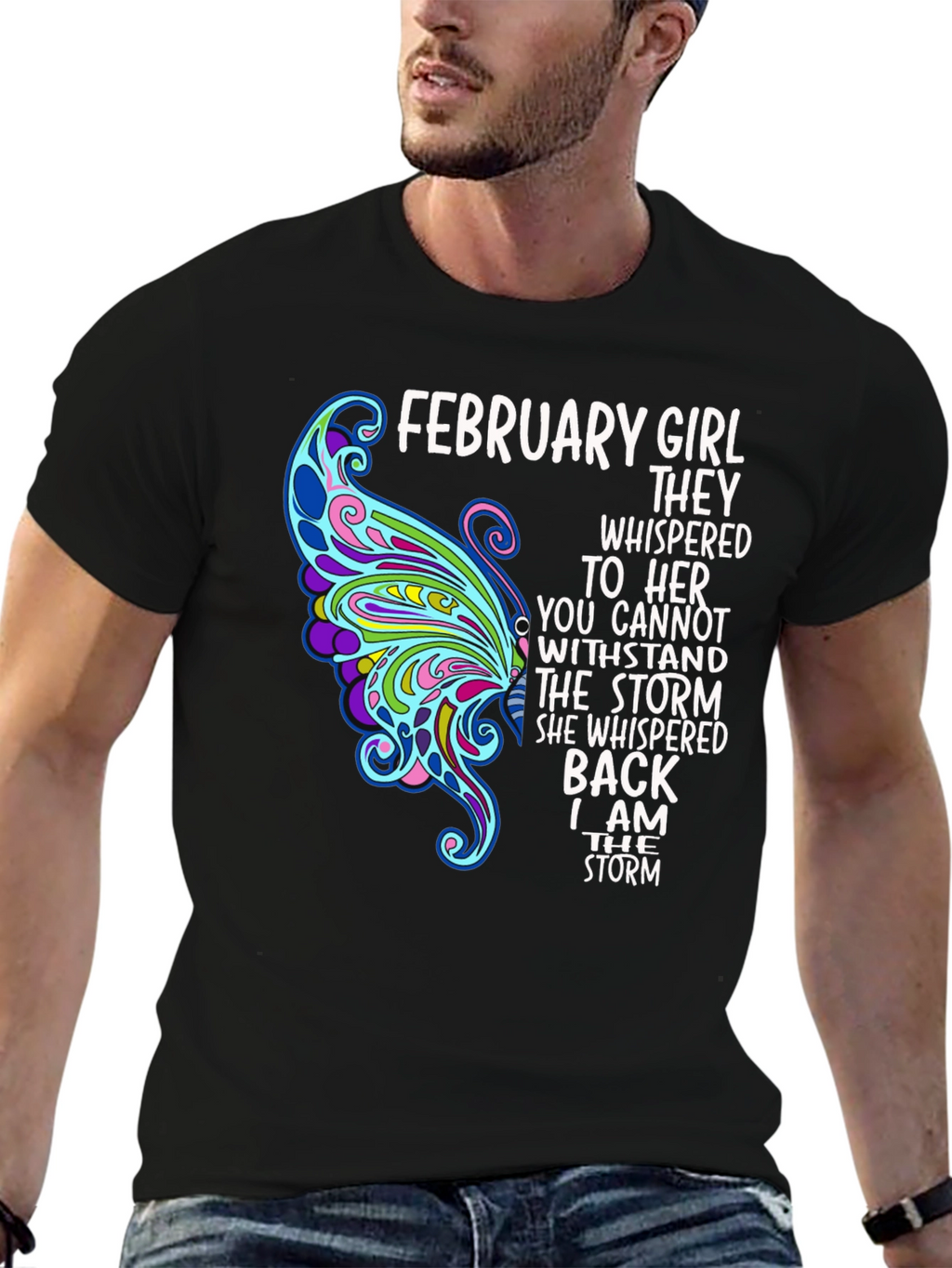 February Girl Storm T-Shirt