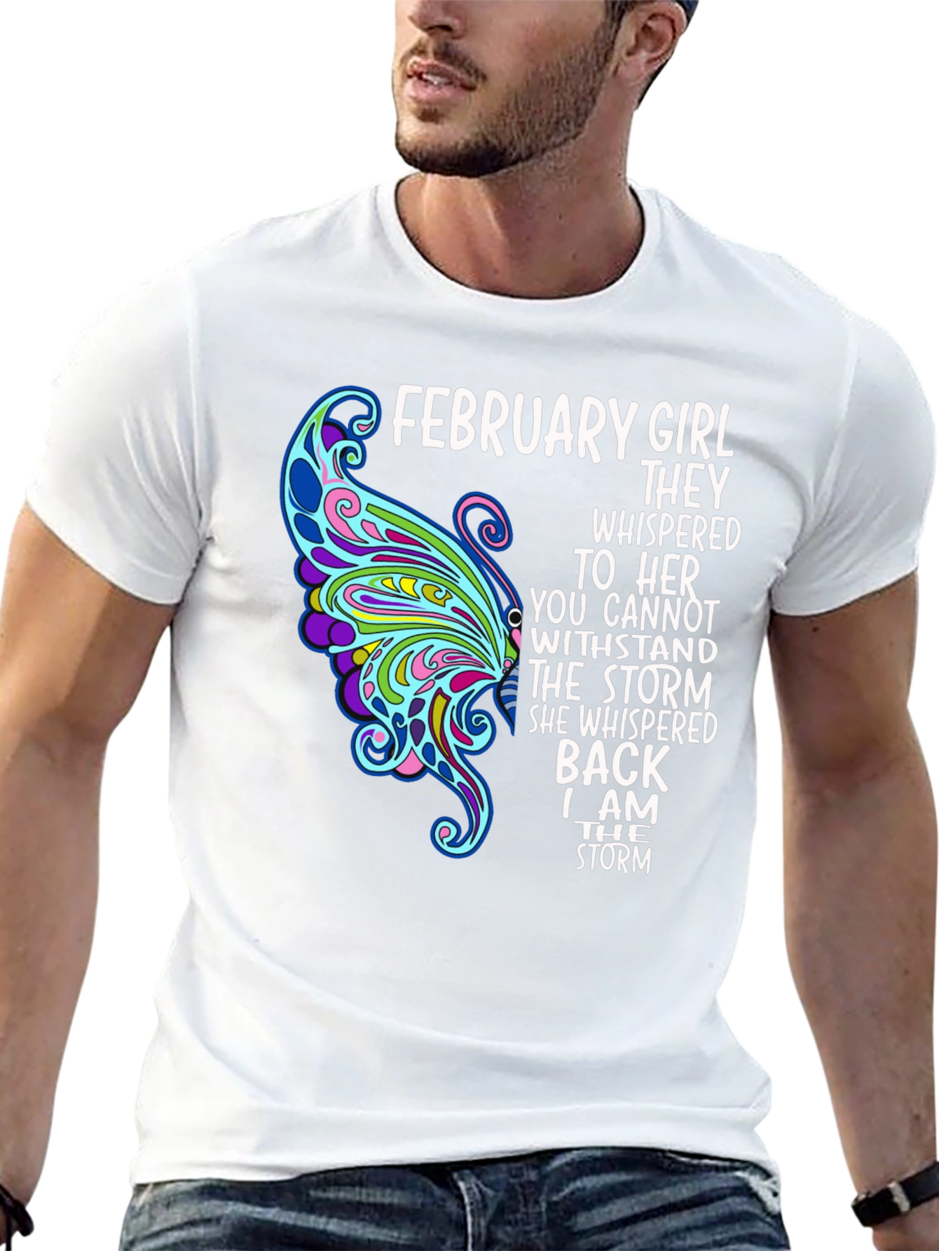 February Girl Storm T-Shirt