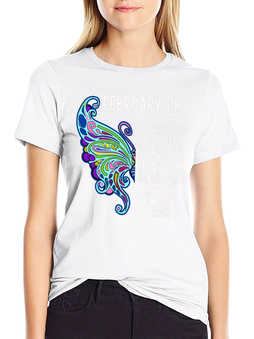 February Girl Storm T-Shirt
