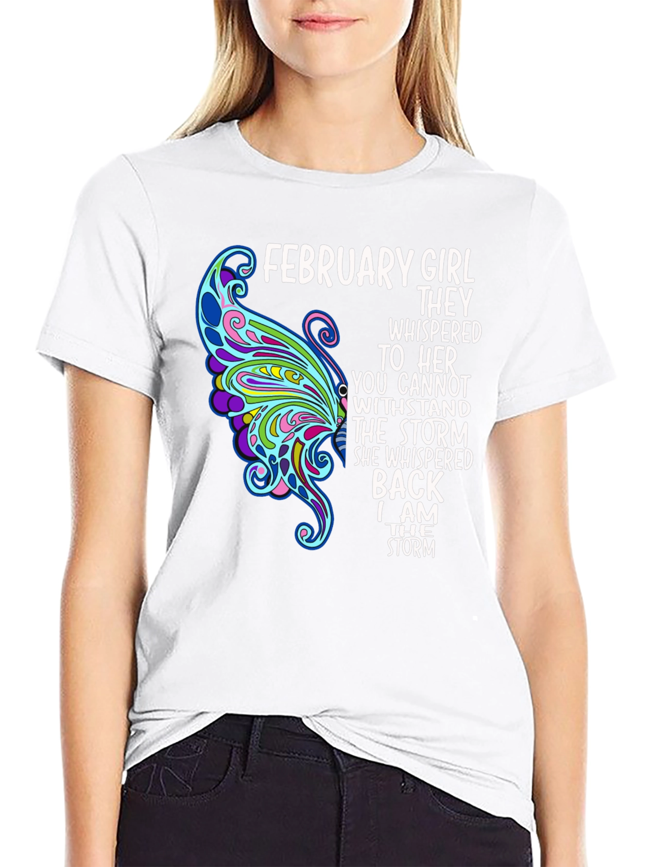 February Girl Storm T-Shirt