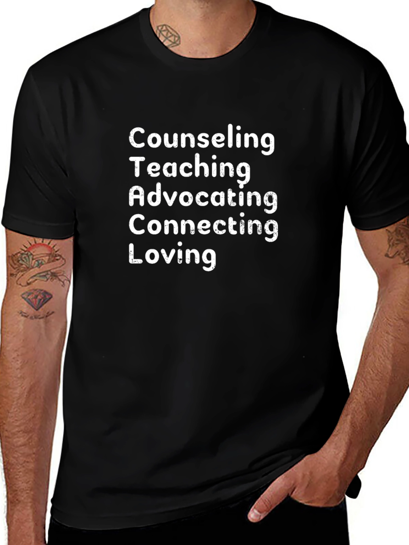Counseling Teaching Advocating T-Shirt