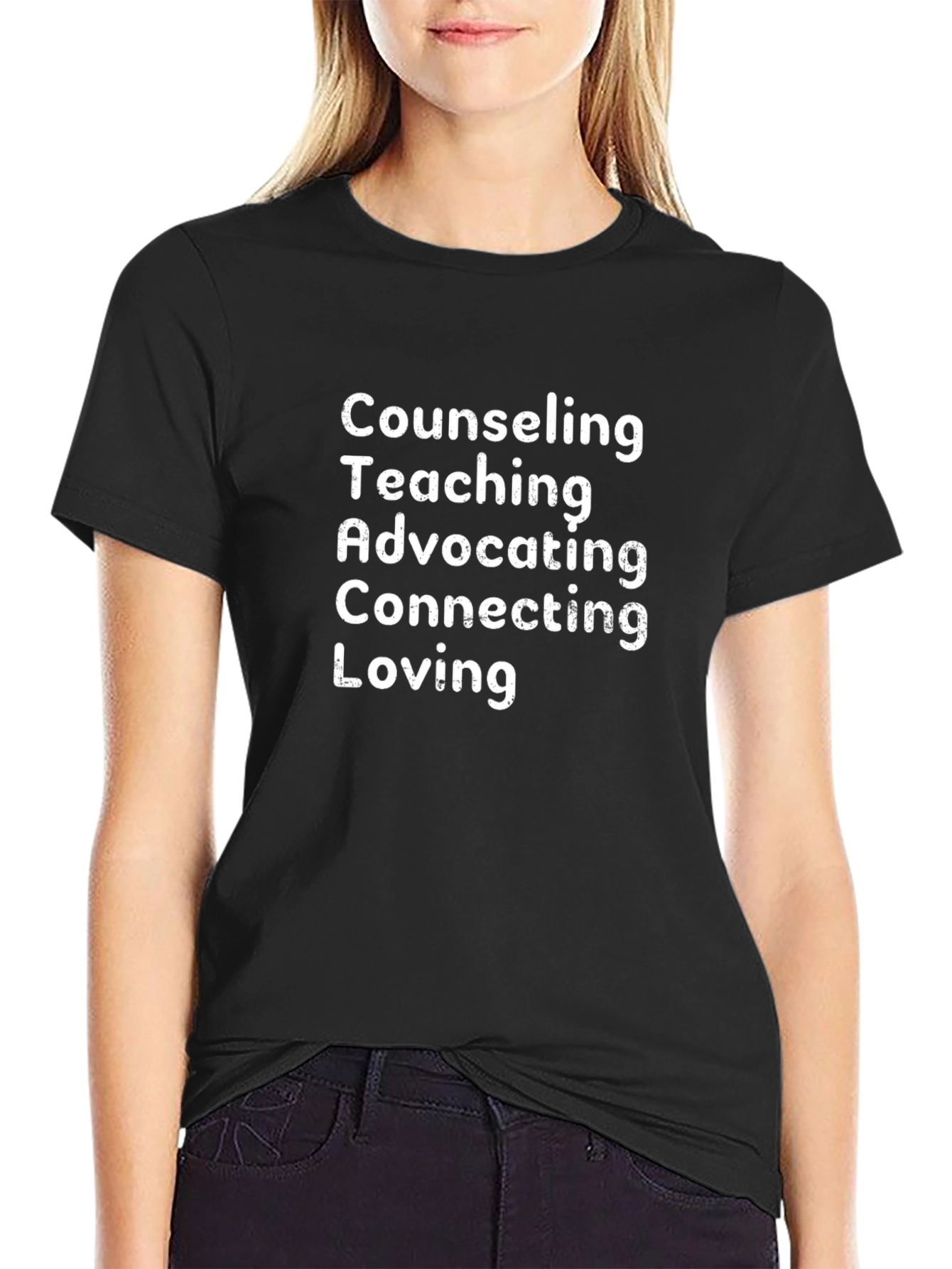 Counseling Teaching Advocating T-Shirt
