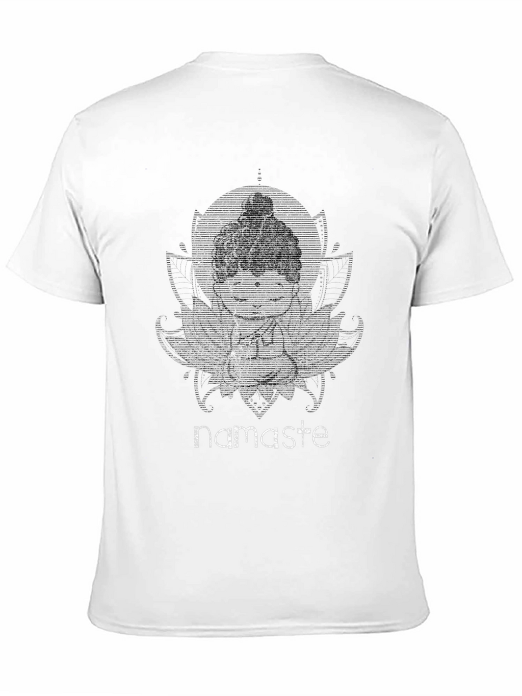 Namaste Buddha Graphic T-Shirt
