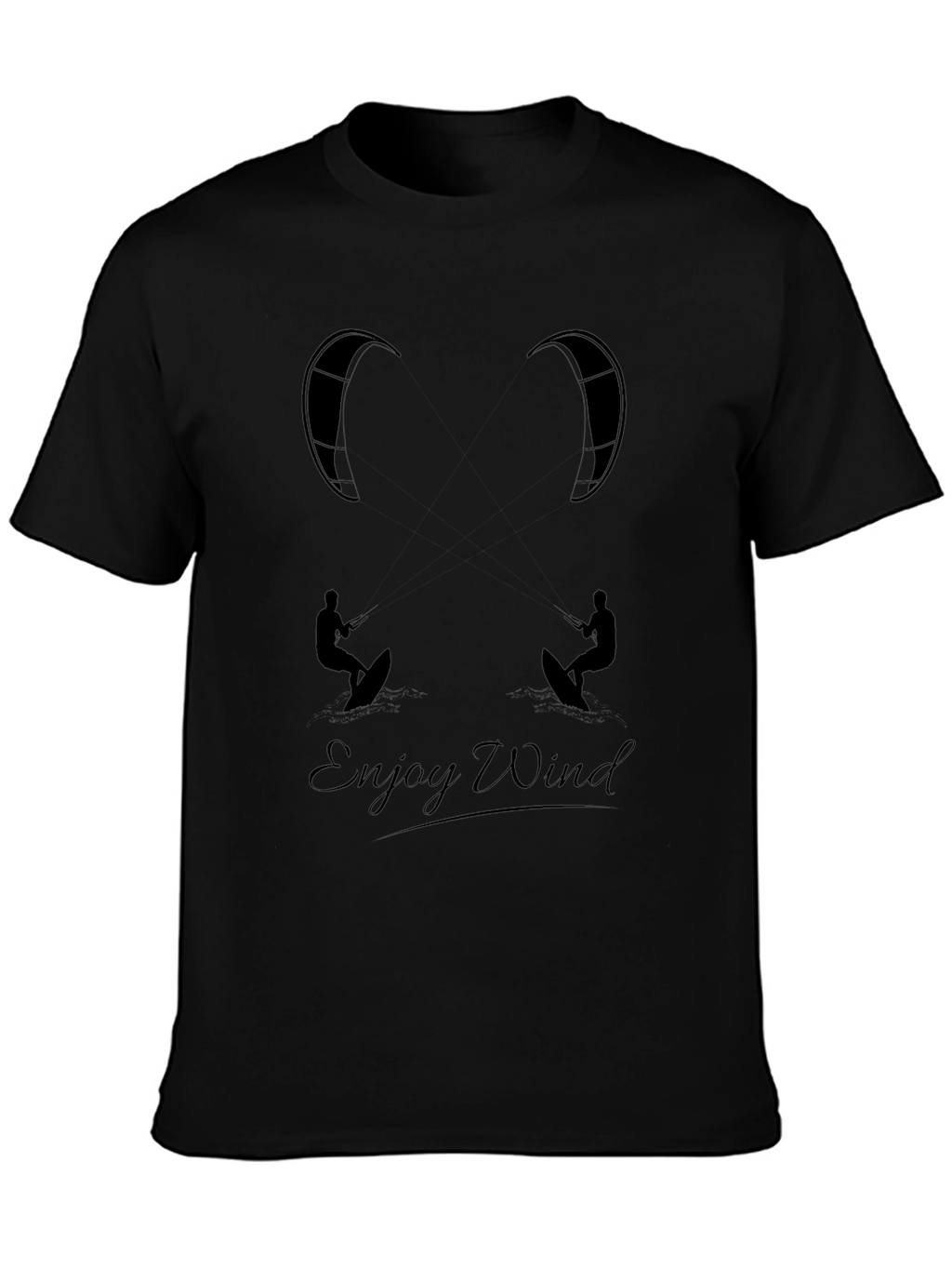 Enjoy Wind Kitesurfing Graphic Tee