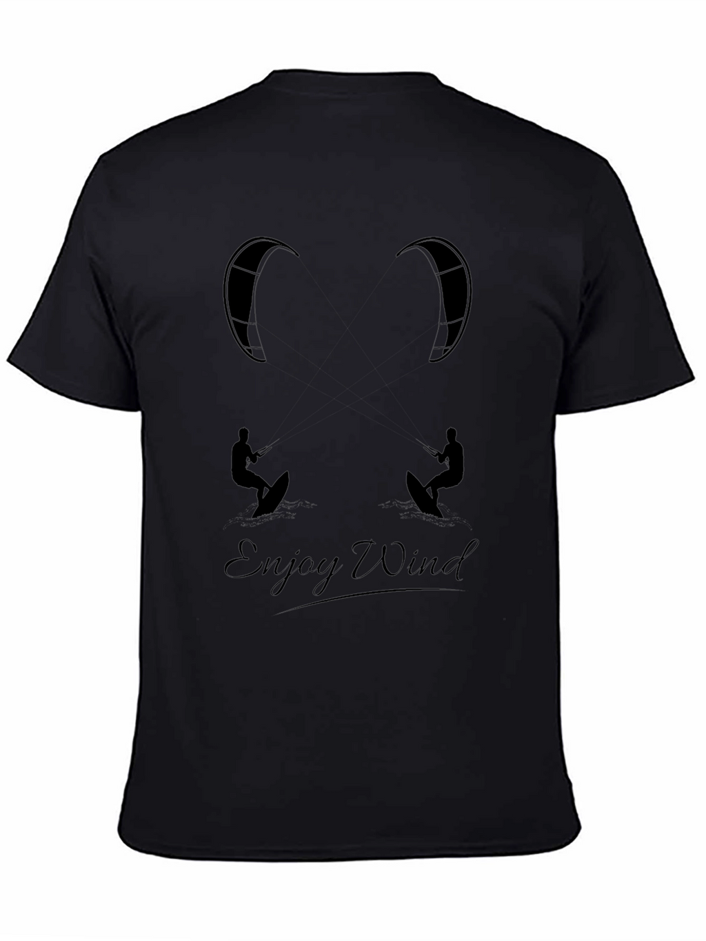 Enjoy Wind Kitesurfing Graphic Tee