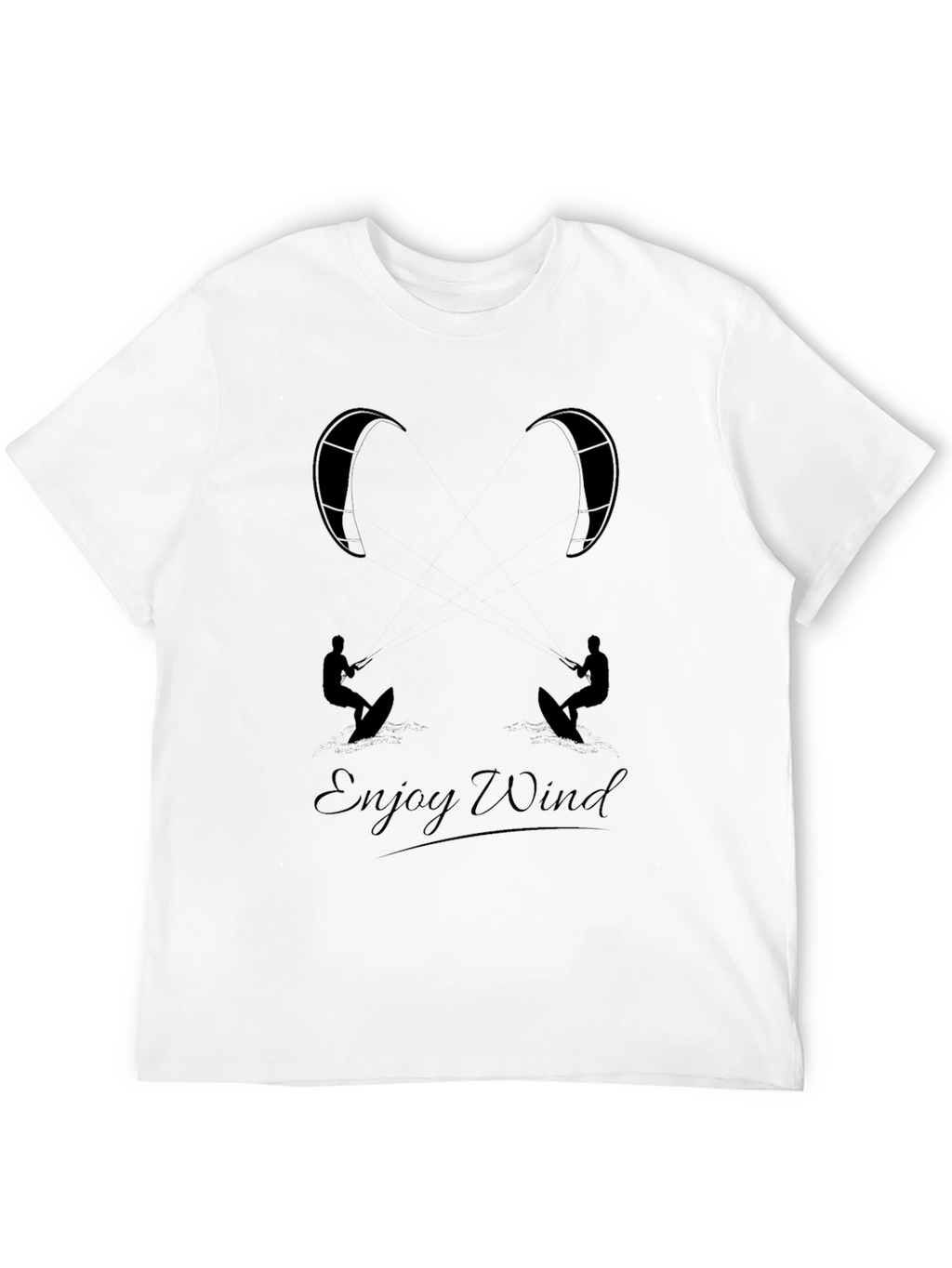 Enjoy Wind Kitesurfing Graphic Tee