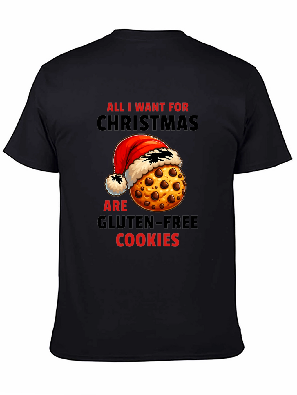 Funny Christmas Gluten-Free Cookie T-Shirt