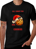 Funny Christmas Gluten-Free Cookie T-Shirt